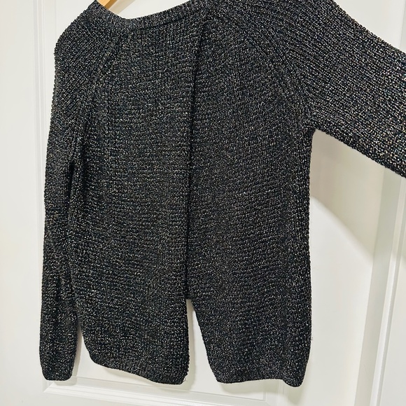 RACHEL Rachel Roy Women’s size Large Long Sleeve Black and Metallic Multicolour - Picture 5 of 12